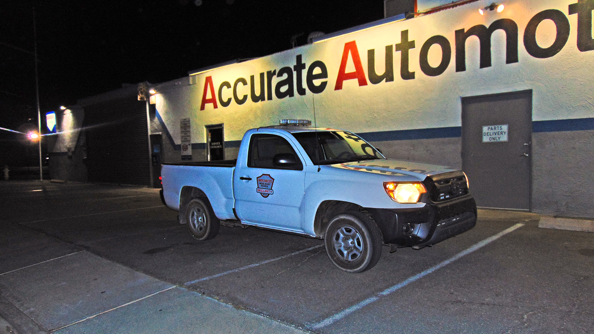 Providing security services for Accurate Automotive